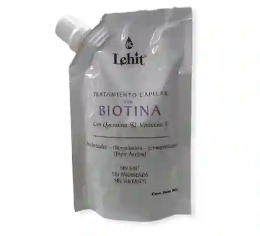 Tratamiento Capilar Con Biotina Lehit X 90g