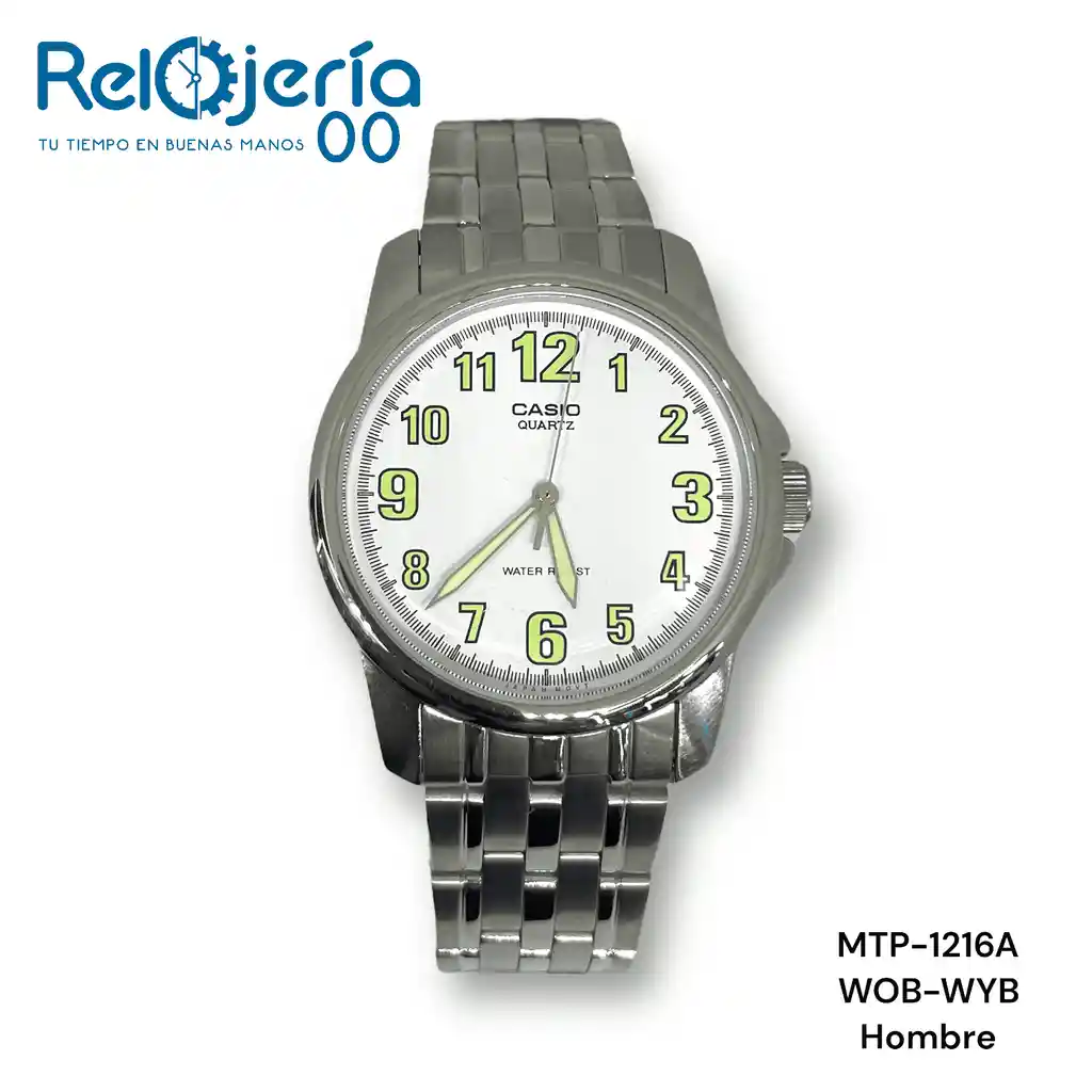 Reloj Casio Quartz Para Hombre Ref. Mtp-1216a