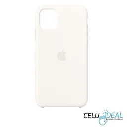 Estuche Silicona Iphone 14 Plus / 15 Plus Blanco