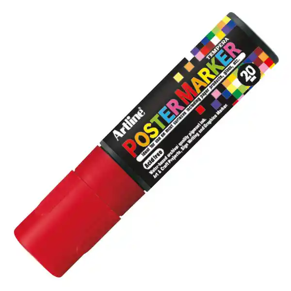 Poster Marker 20 Rojo