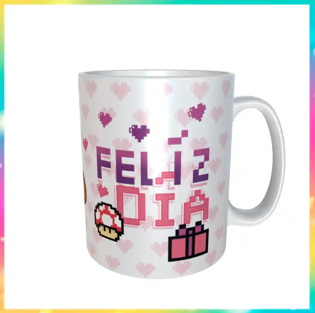 Mug Mario Bross Amor