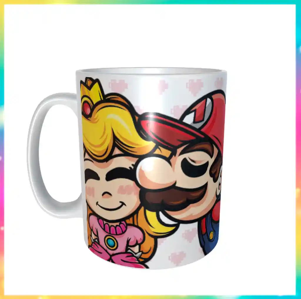 Mug Mario Bross Amor