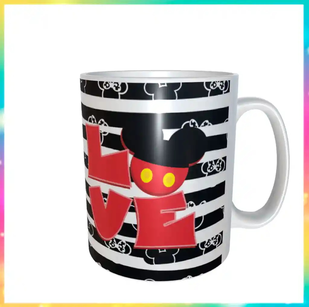 Mug Pocillo Taza Mickey Amor