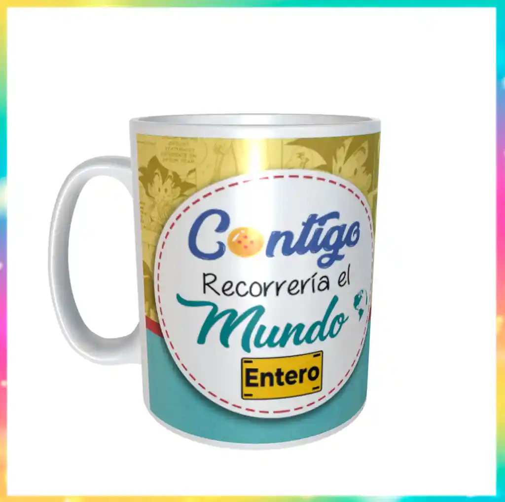 Mug Taza Pocillo Goku Moto