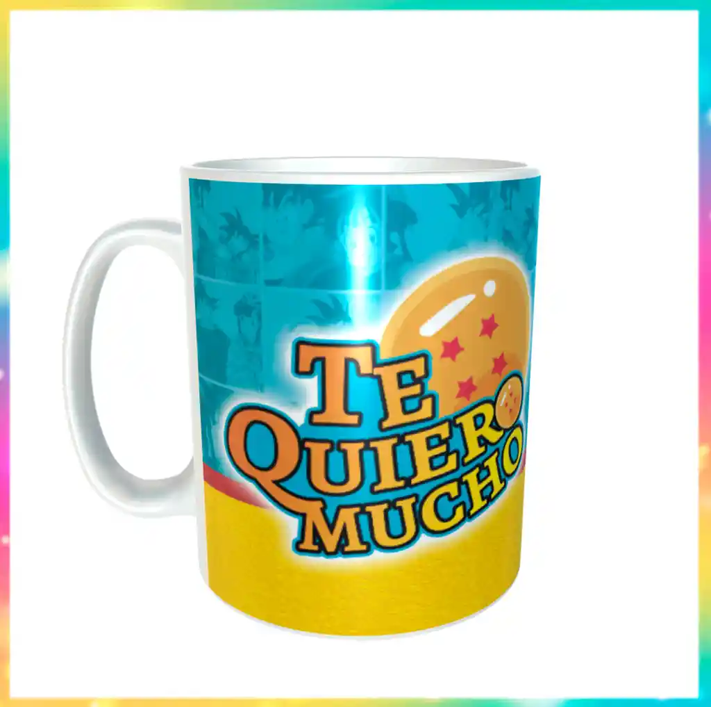 Mug Taza Pocillo Goku Amor