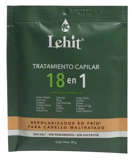 Tratamiento Capilar Lehit 18 En 1