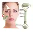 Rodillo Facial Piedra De Jade Doble Masajeador Facial Anti Edad