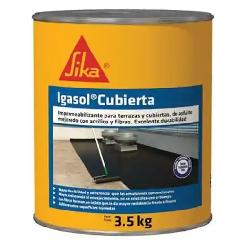 Igasol Cubierta X 1.6 Kg Sika