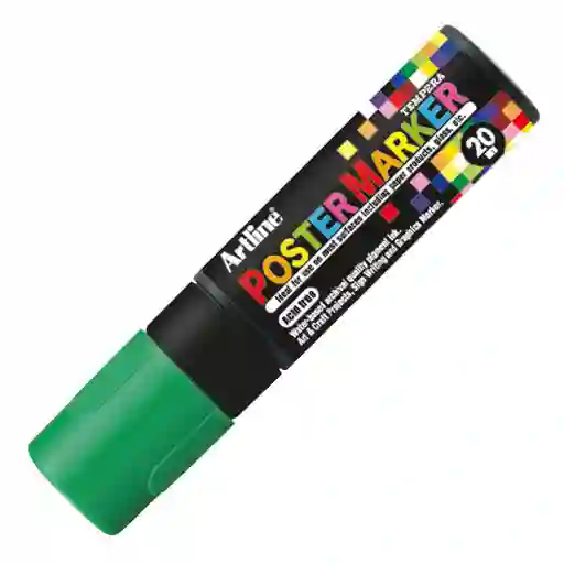 Poster Marker 20 Verde Fluo