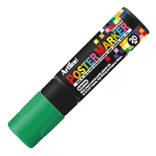 Poster Marker 20 Verde Fluo