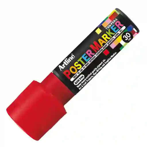 Poster Marker 30 Rojo