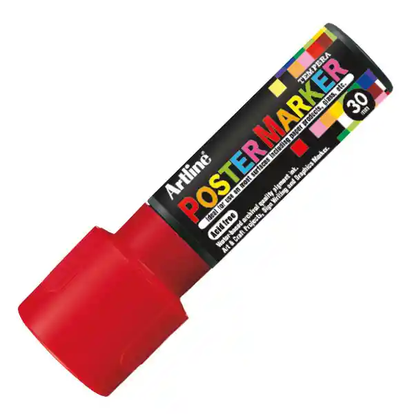 Poster Marker 30 Rojo