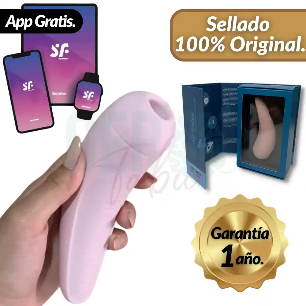 SATISFYER curvy 2 + vibrador de clitoris succionador app