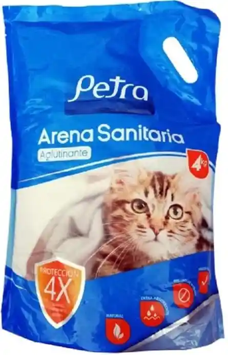 Arena Petra Para Gatos X 4kg