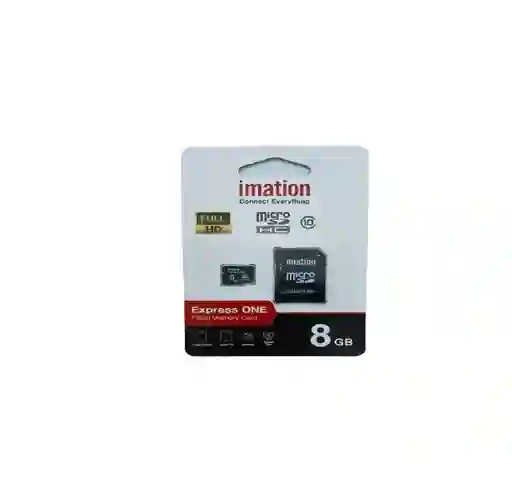 Memoria Micro Sd Imation 8gb Clase 10 Profesional
