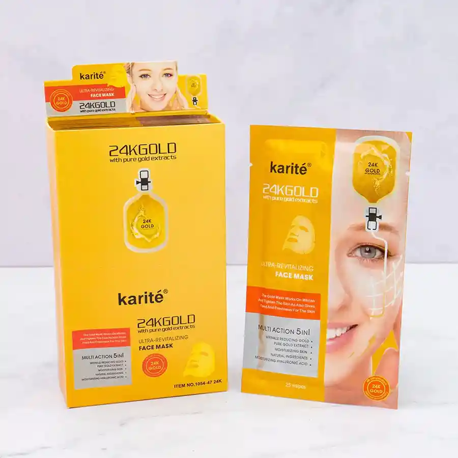 mascarilla de velo 24k Karite