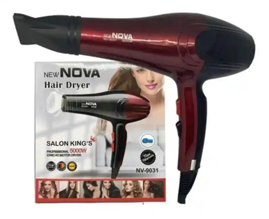 Secador Cabello Profesional Nova Nv9031 5000w Hairdryer