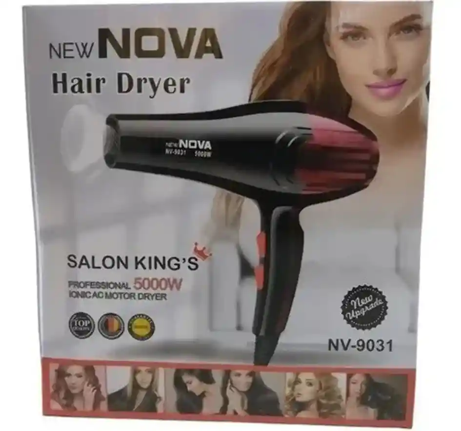 Secador Cabello Profesional Nova Nv9031 5000w Hairdryer