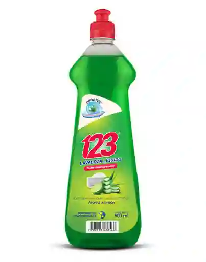 123 Lava Loza Limon 500 Ml