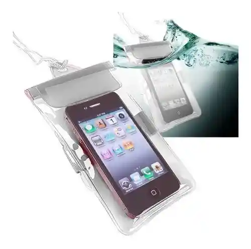 Estuche Forro Proteccion Anti Agua Impermeable Celulares Escoge Tu Color Enviando Mensaje