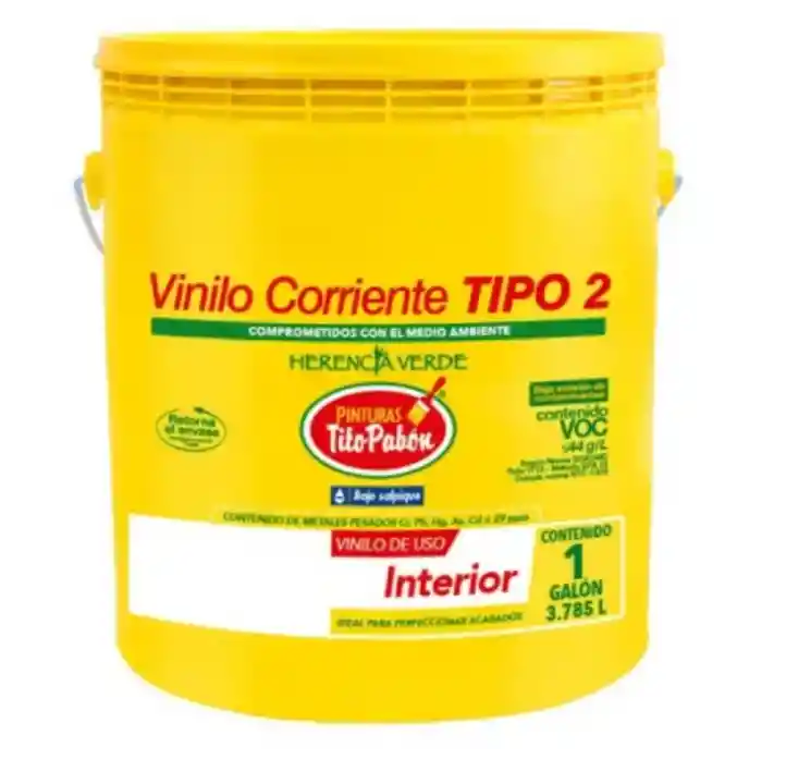 Vinilo Corriente Tipo 2 - Galon