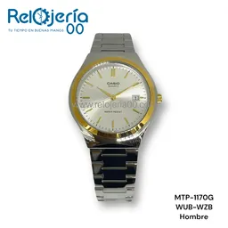 Reloj Casio Quartz Para Hombre Ref. Mtp-1170g