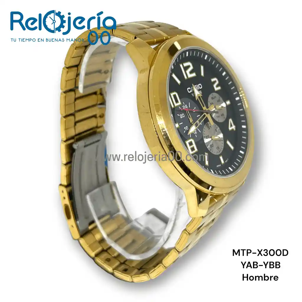 Reloj Casio Para Hombre Ref. Mtp-x300d