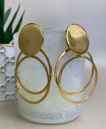 Aretes Circulo Y Aros