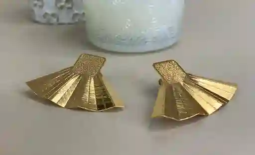 Aretes Abanicos