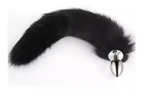 Plug Anal Mediano Cola 39cm De Zorra Unisex Juego Sado Bdsm Dilatador Anal Acostumbrador Sexual