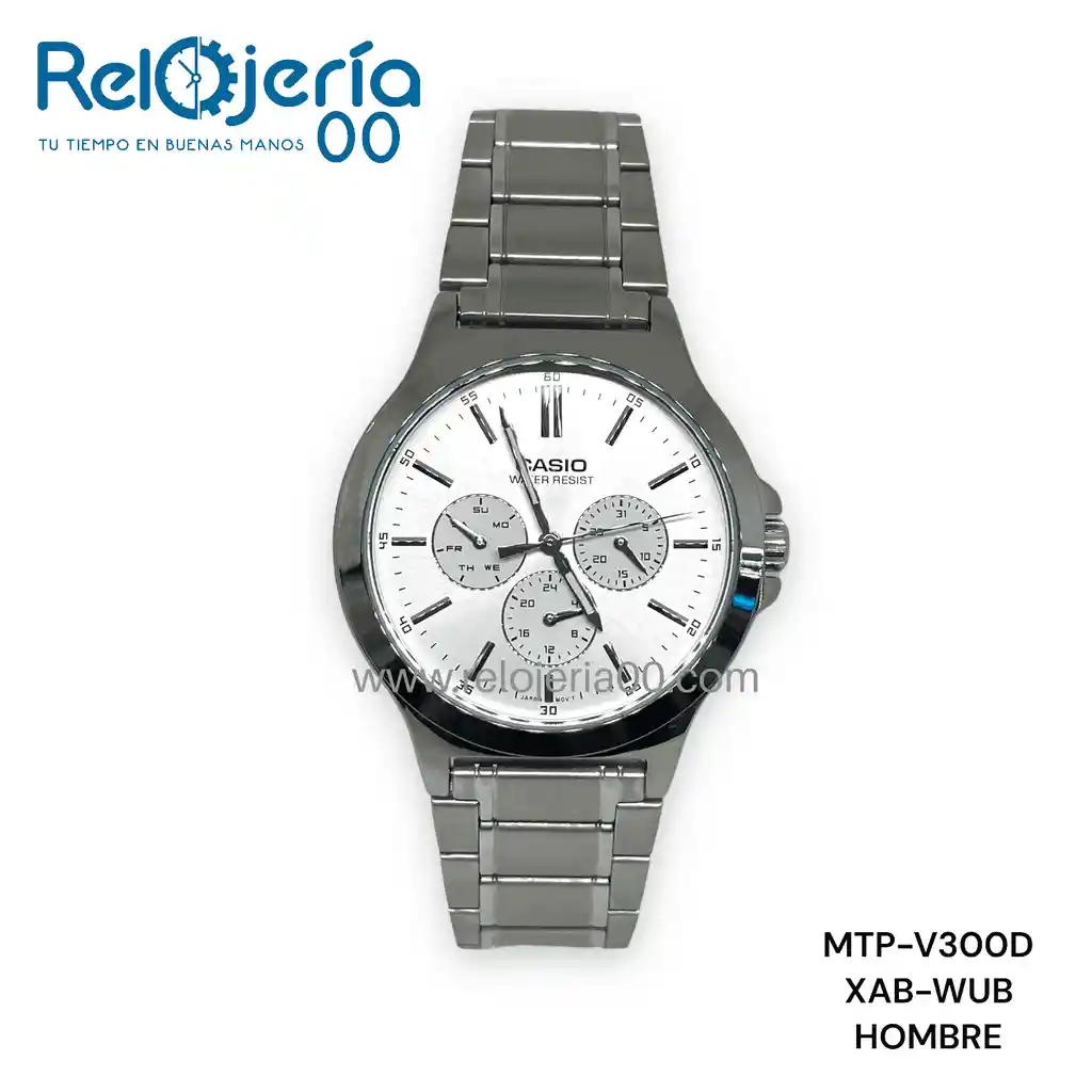 Reloj Casio Para Hombre | Ref. Mtp-v300d