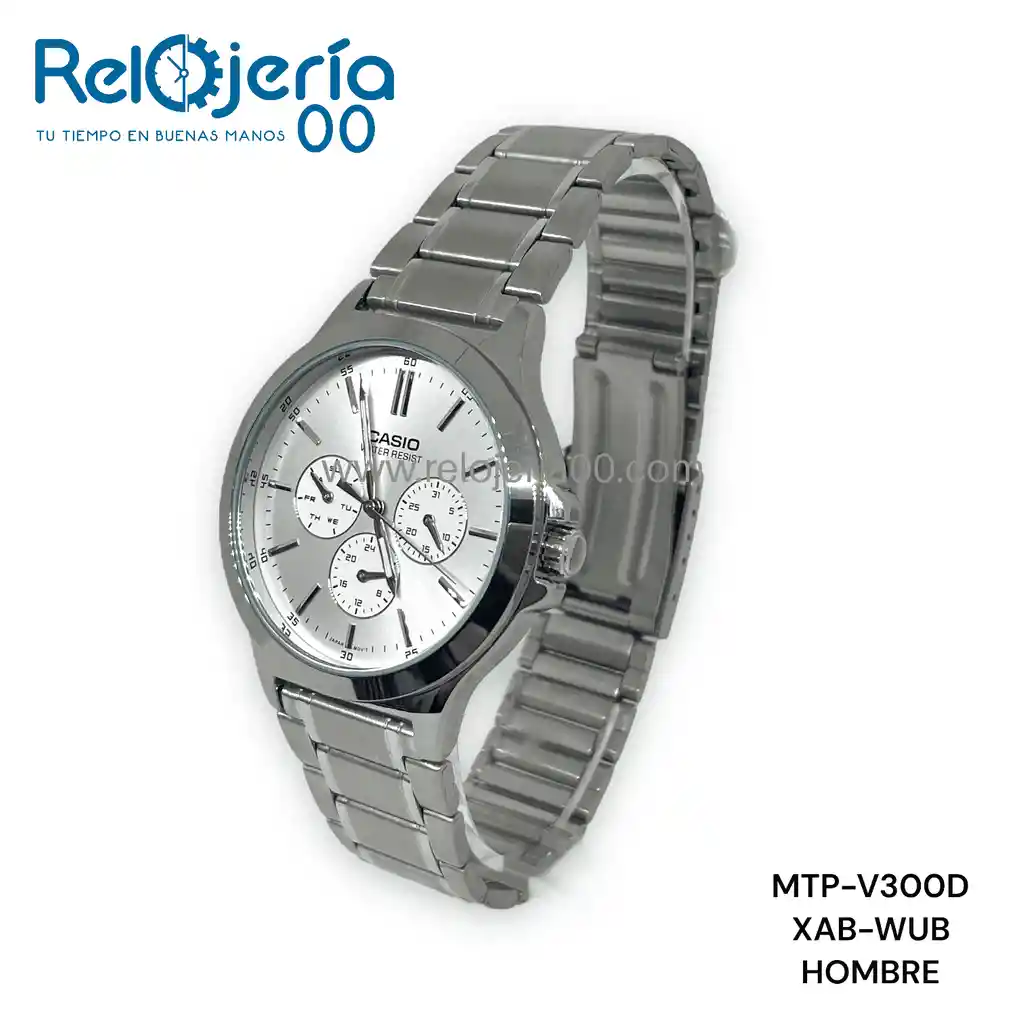 Reloj Casio Para Hombre | Ref. Mtp-v300d