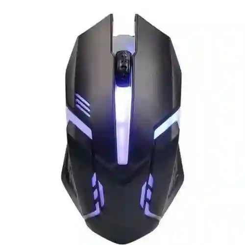 Mouse Gamer Inalámbrico Rgb Multicolor De Alto Rendimiento