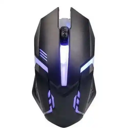 Mouse Gamer Inalámbrico Rgb Multicolor De Alto Rendimiento