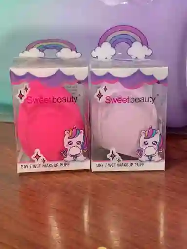 Espuma De Maquillaje Beauty Blender Unicornio