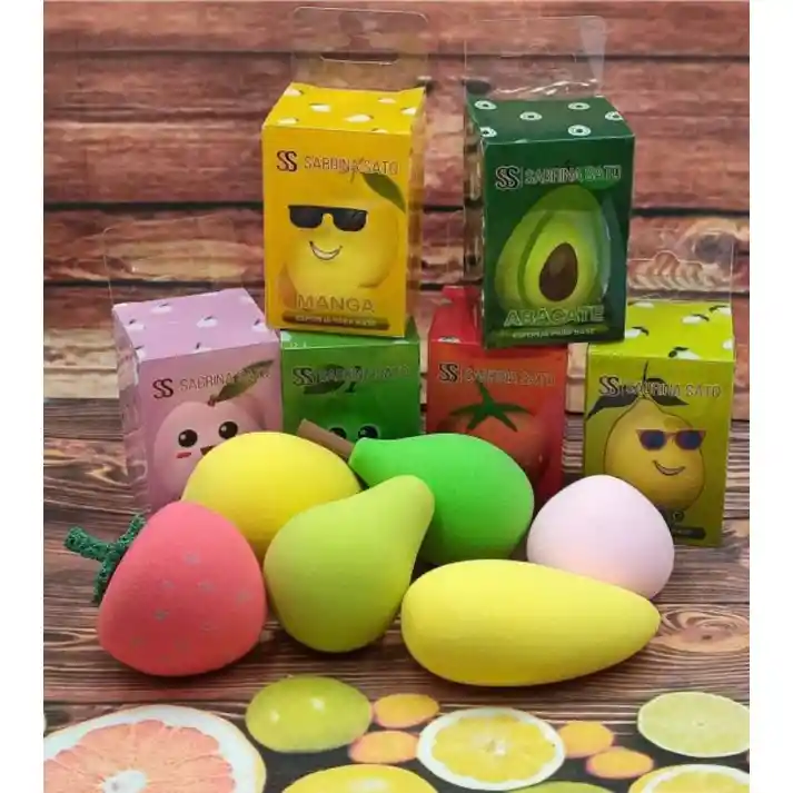 Espuma De Maquillaje Beauty Blender Frutitas