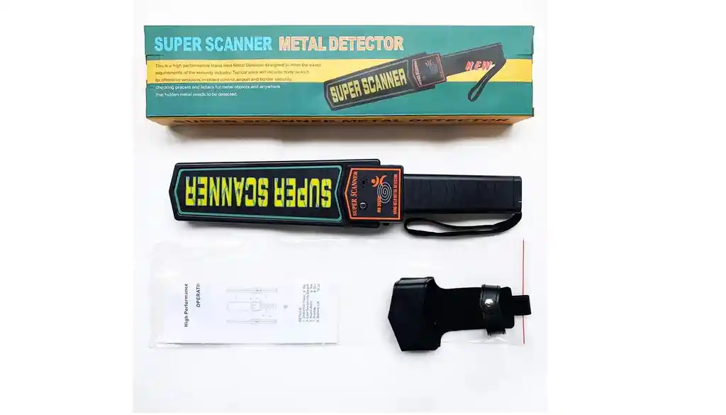 Detector De Metales De Seguridad Super Scanner