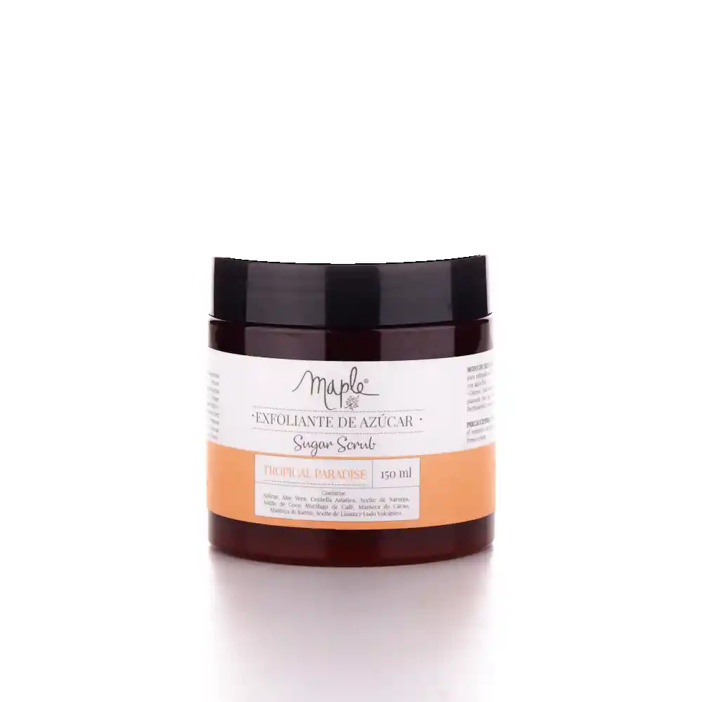 sugar scrub exFoliante de azucar tropical paradise