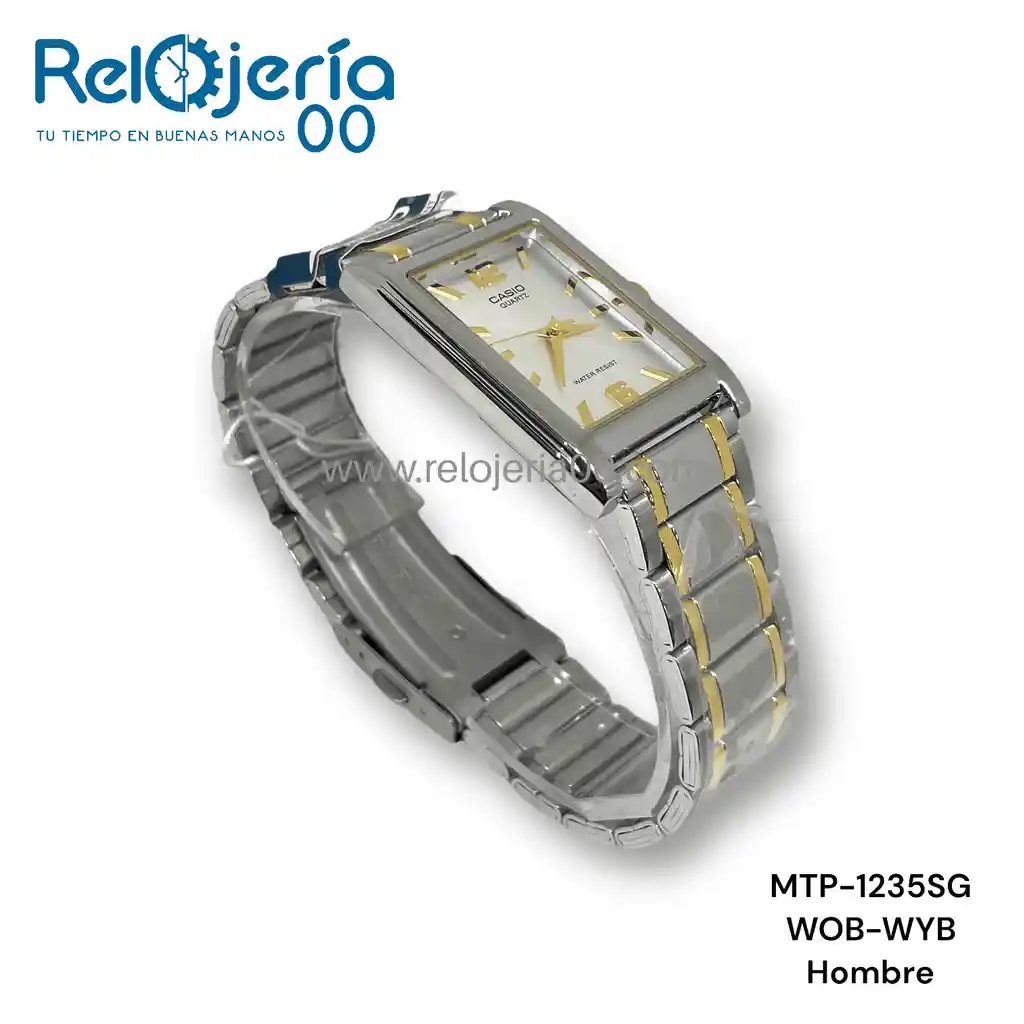 Reloj Casio Para Hombre | Ref. Mtp-1235g