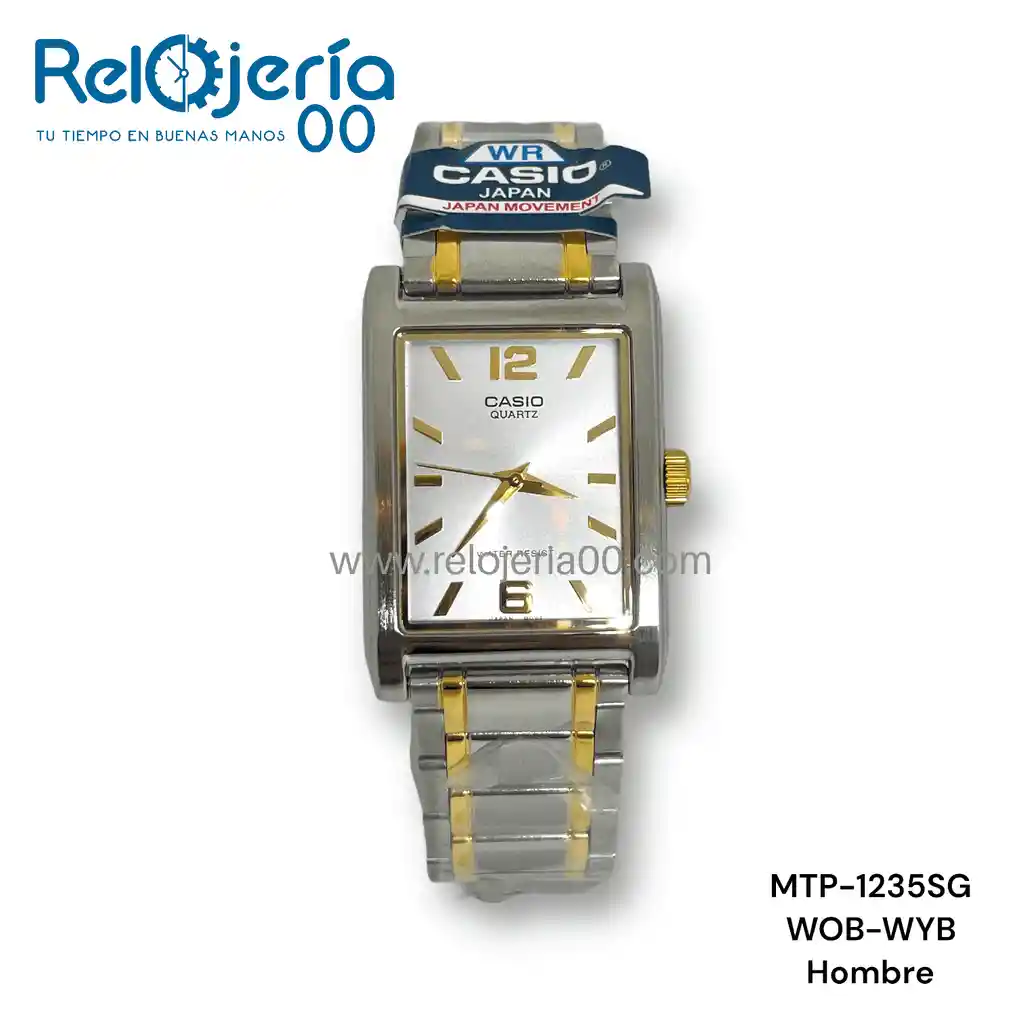 Reloj Casio Para Hombre | Ref. Mtp-1235g