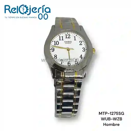 Reloj Casio Para Hombre | Ref. Mtp-1275sg