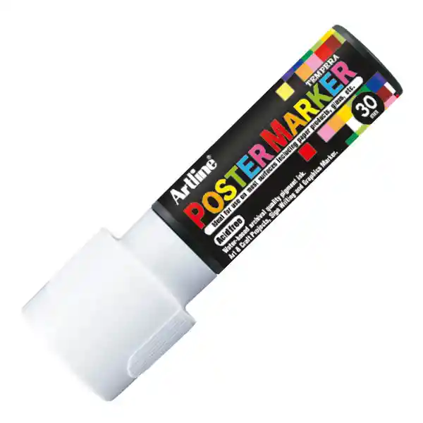 Poster Marker 30 Blanco