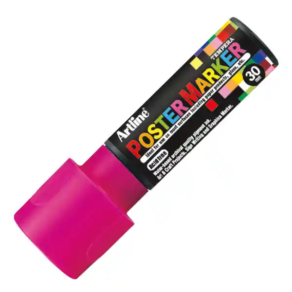 Poster Marker 30 Rosado Fluo