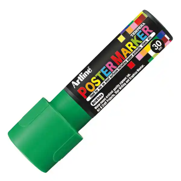 Poster Marker 30 Verde Fluo