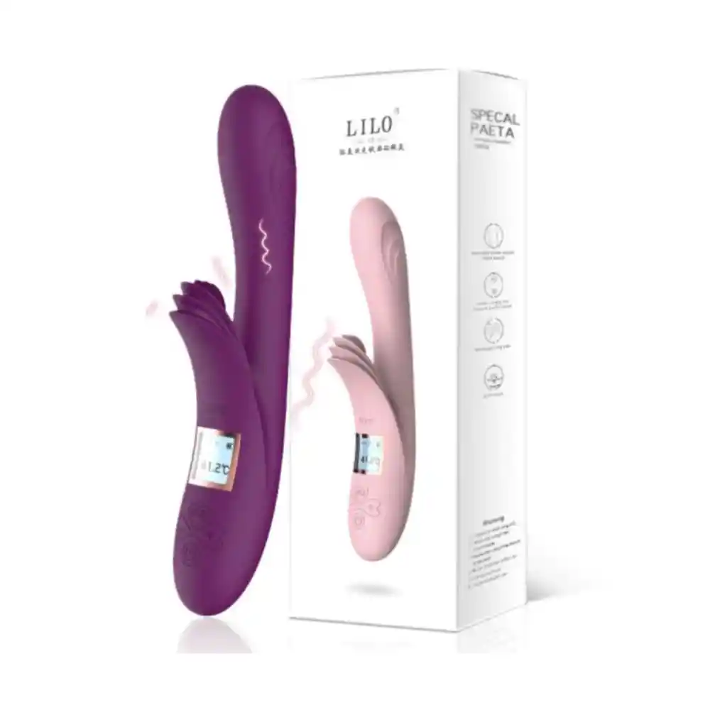 Vibrador Térmico Con Pantalla Lilo