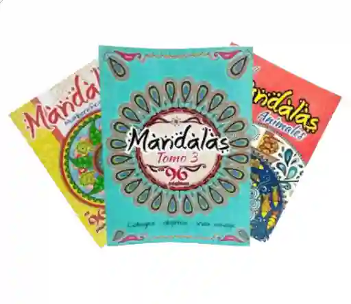 Libro Mandalas 96 Paginas Diseño Surtido