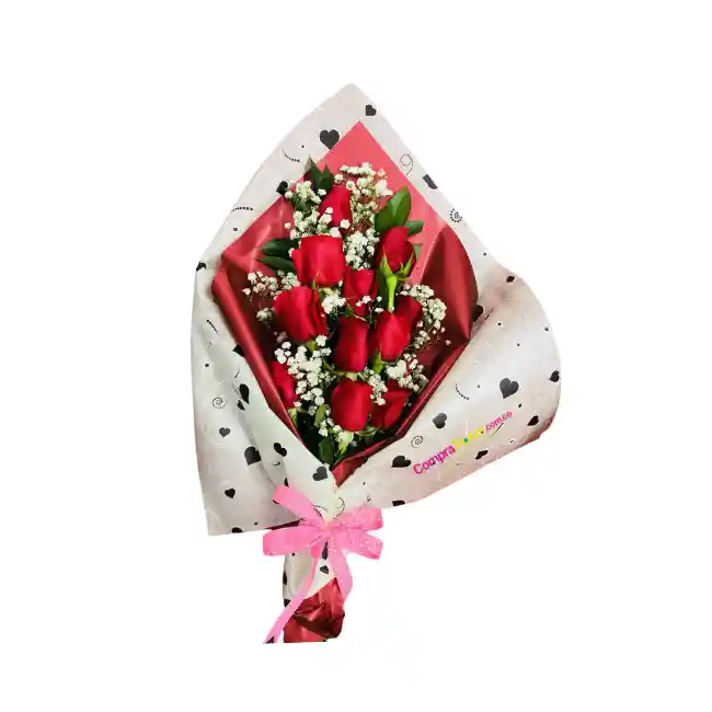 Ramillete De Rosas Valentin