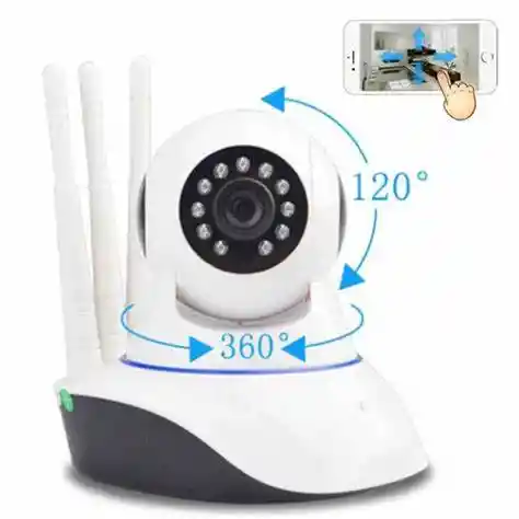 Cámara Ip 1080p Robótica 3 Antenas