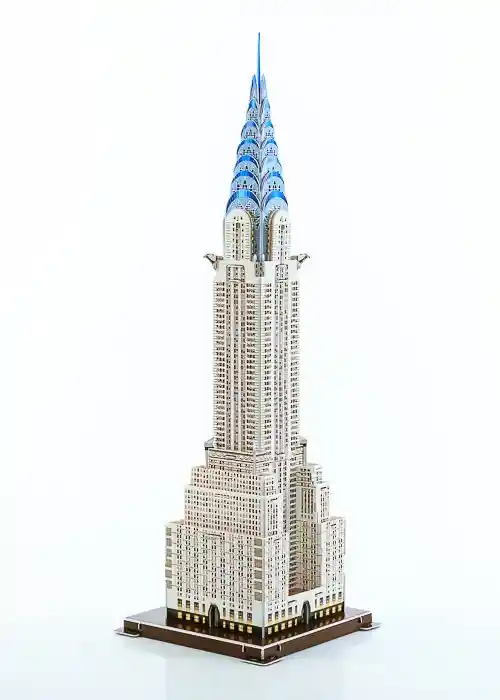 Rompecabezas 3d Torre Chrysler Usa