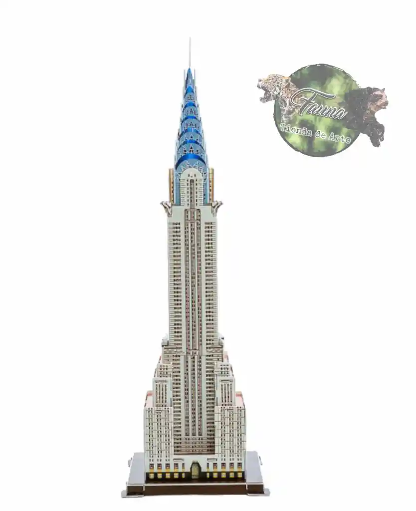 Rompecabezas 3d Torre Chrysler Usa